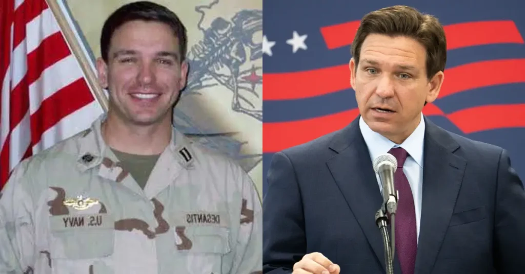 Ron DeSantis Then and Now