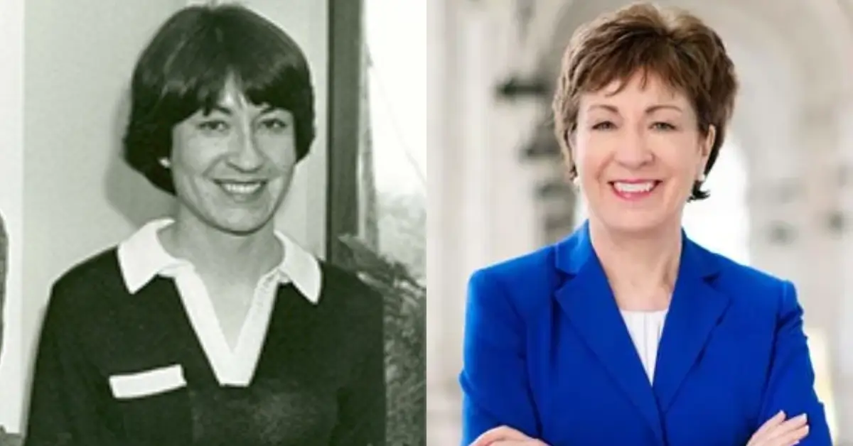 Susan Collins Then and Now