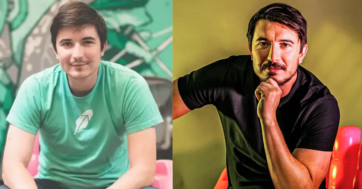 Vlad Tenev Then and Now