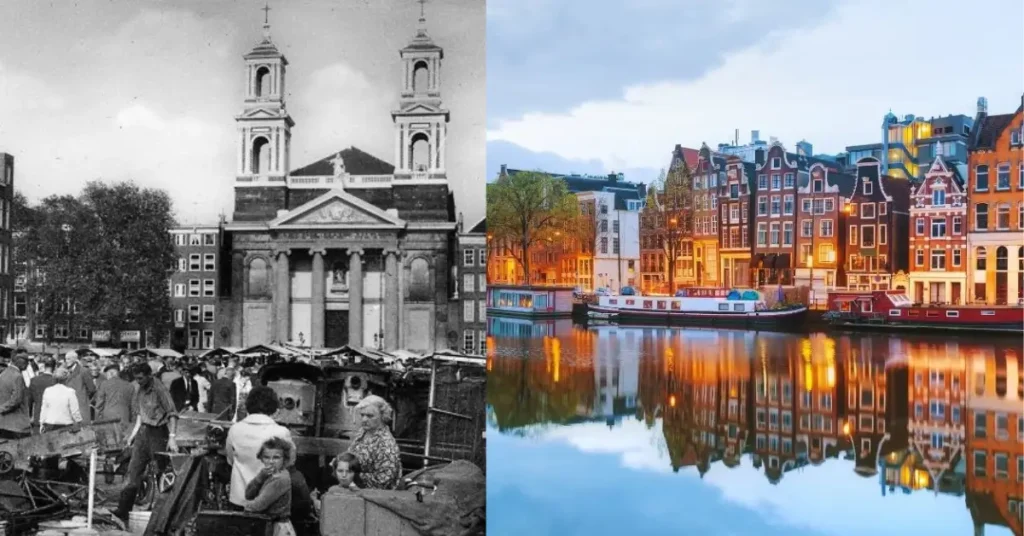 Amsterdam Then and Now