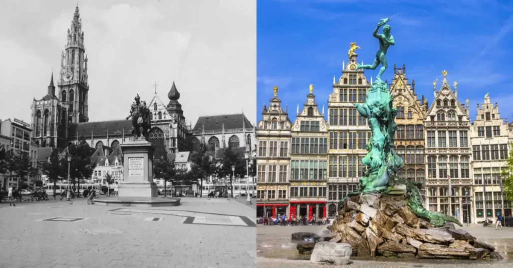 Antwerp Then and Now