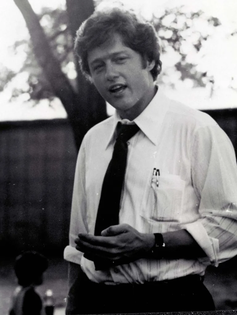 bill clinton young