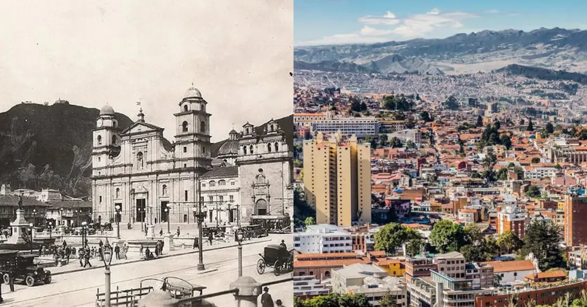 Bogota Then and Now