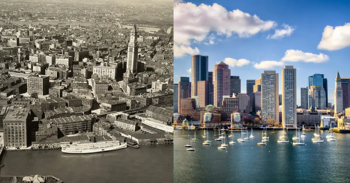 Boston Then and Now