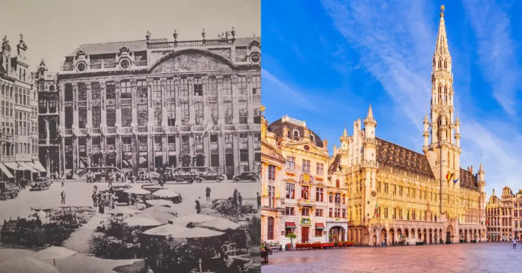 Brussels Then and Now