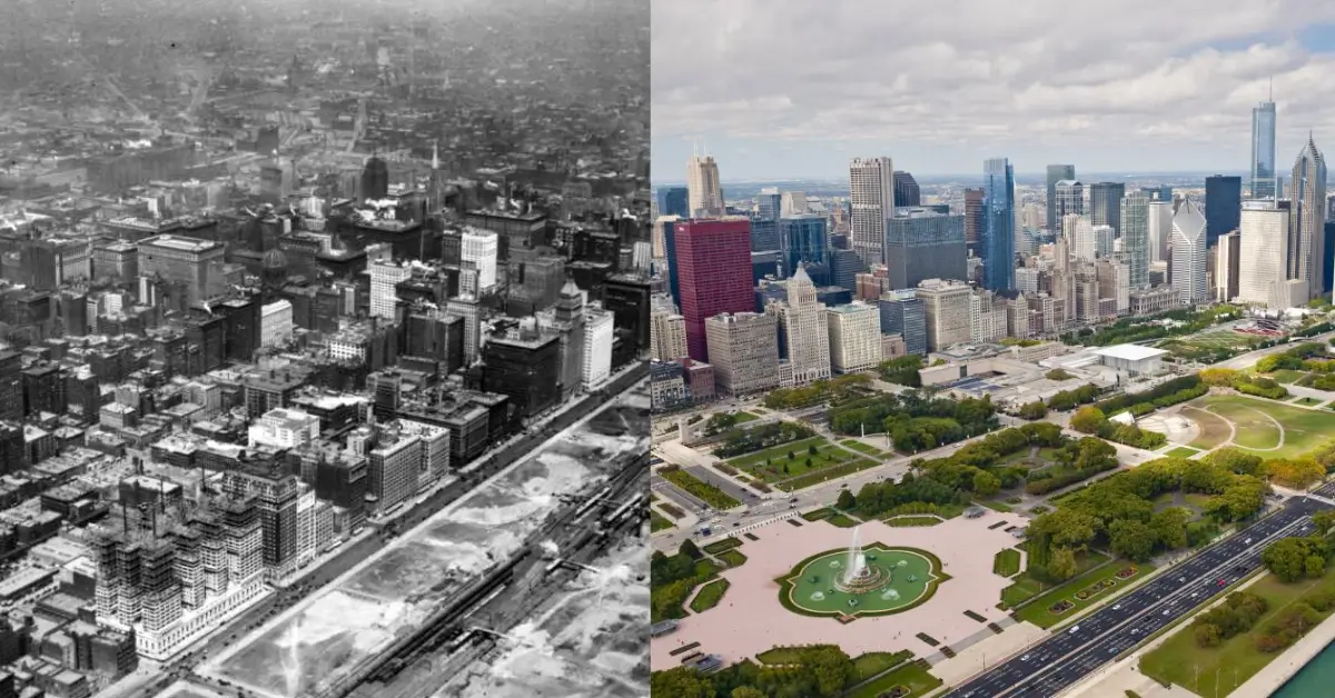 Chicago Then and Now