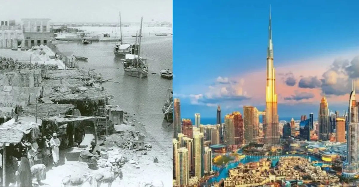 Dubai Then and Now