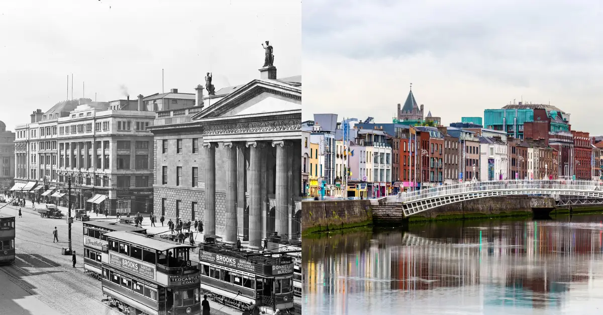 Dublin Then and Now