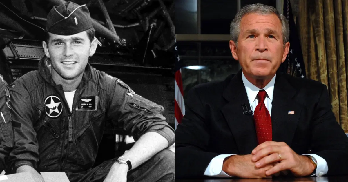 George W. Bush Then and Now