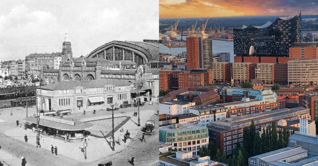 Hamburg Then and Now