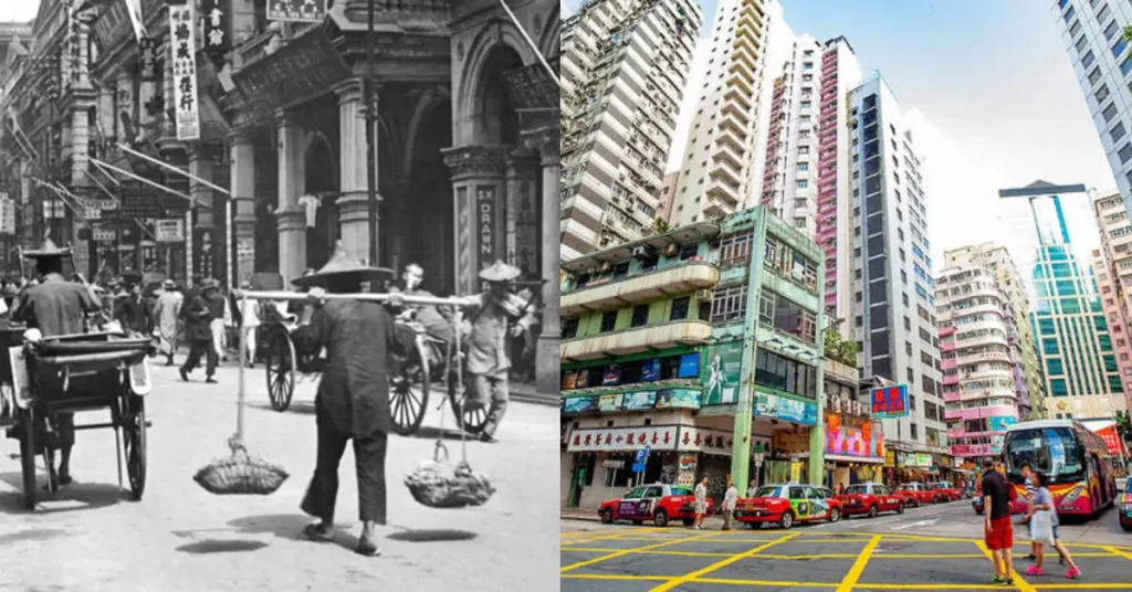 Hong Kong Then and Now