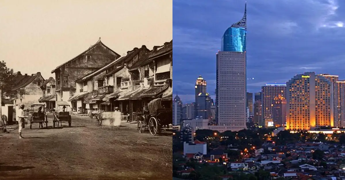 Jakarta Then and Now