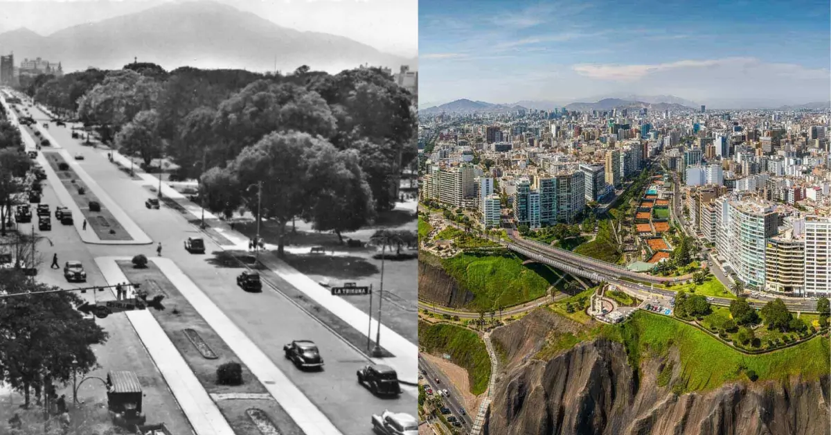 Lima Then and Now