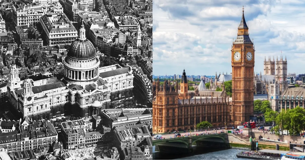 London Then and Now