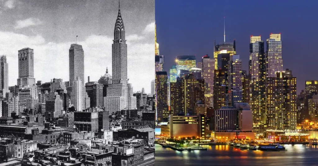 New York City Then and Now