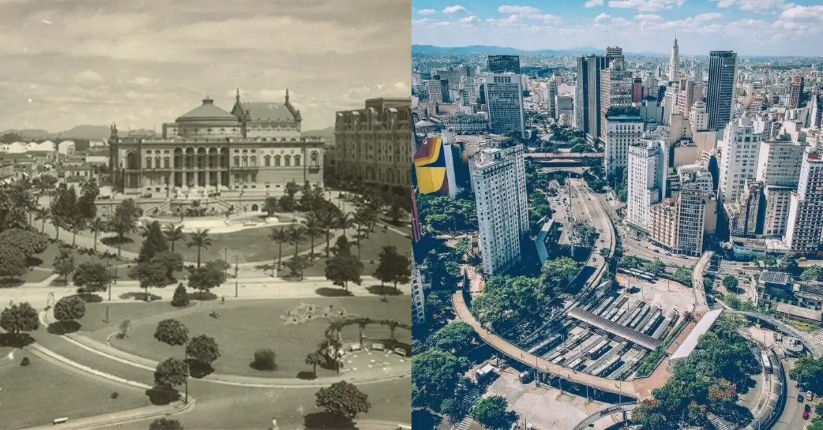 Sao Paulo Then and Now