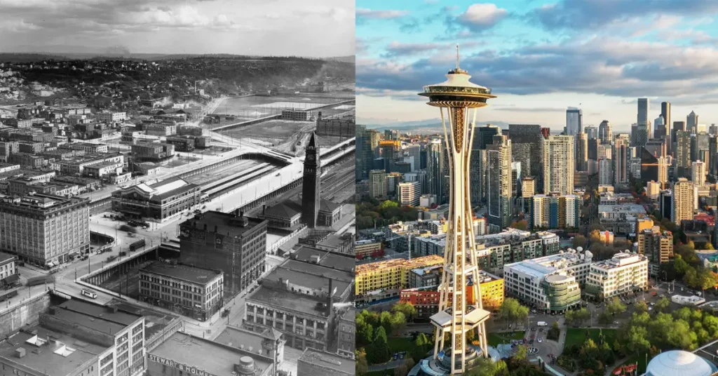 Seattle Then and Now