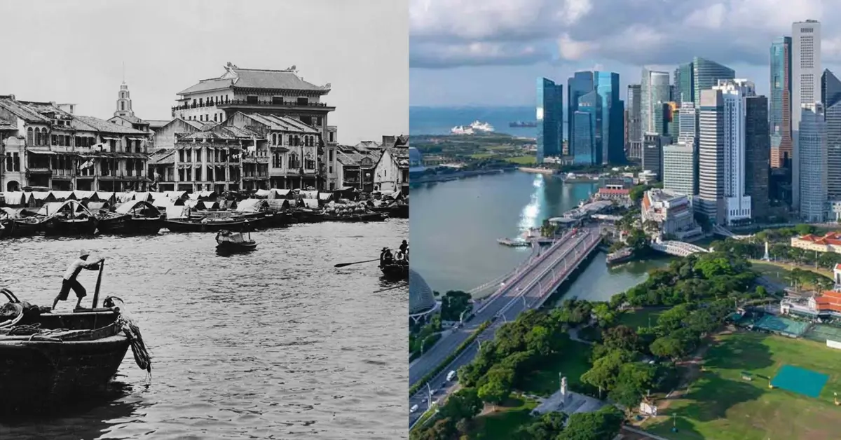 Singapore Then and Now