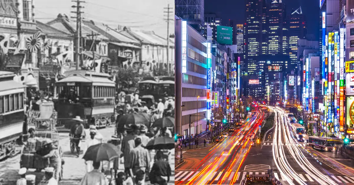 Tokyo Then and Now