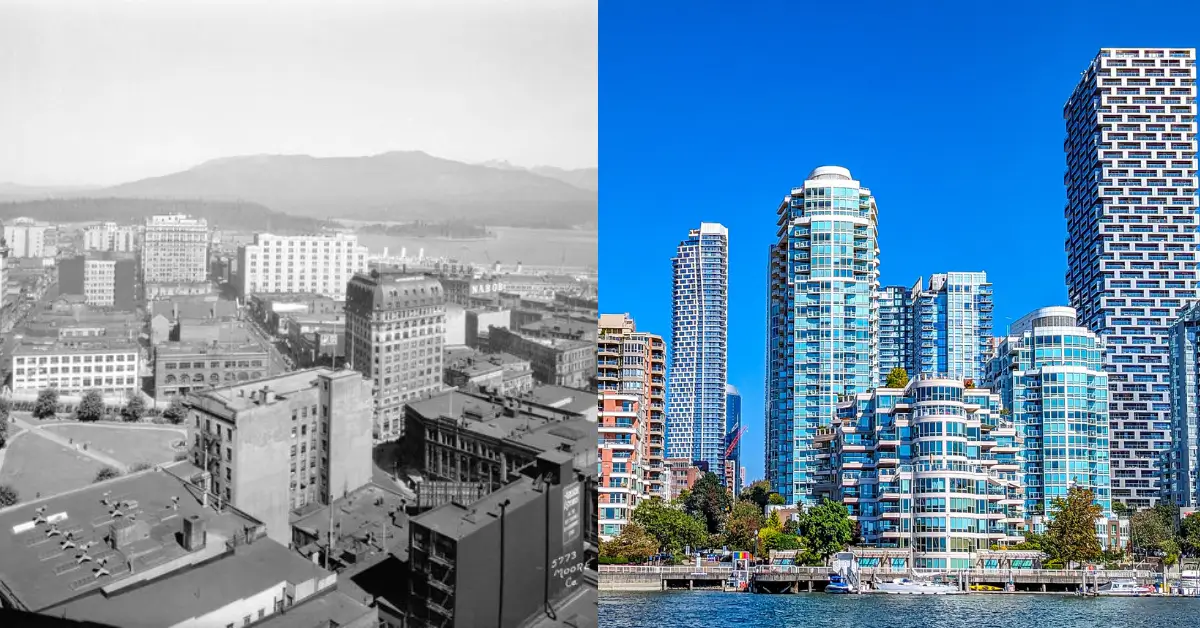 Vancouver Then and Now