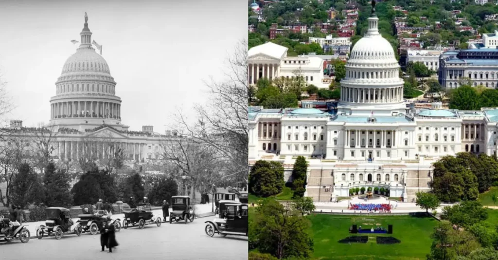 Washington D.C. Then and Now