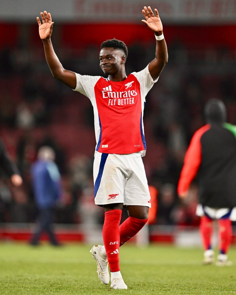 Bukayo Saka Stats 