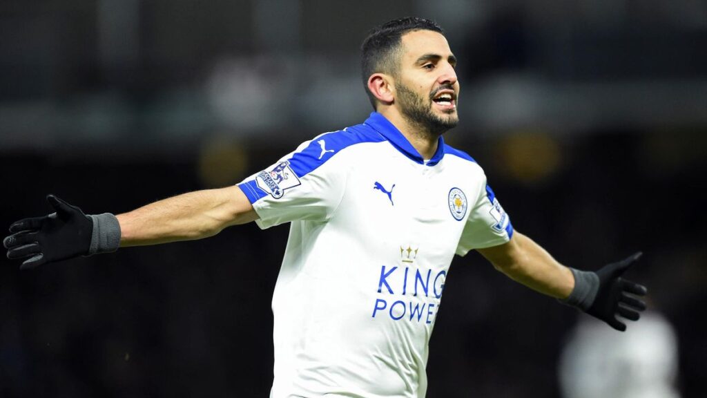 Riyad Mahrez Then and Now 

