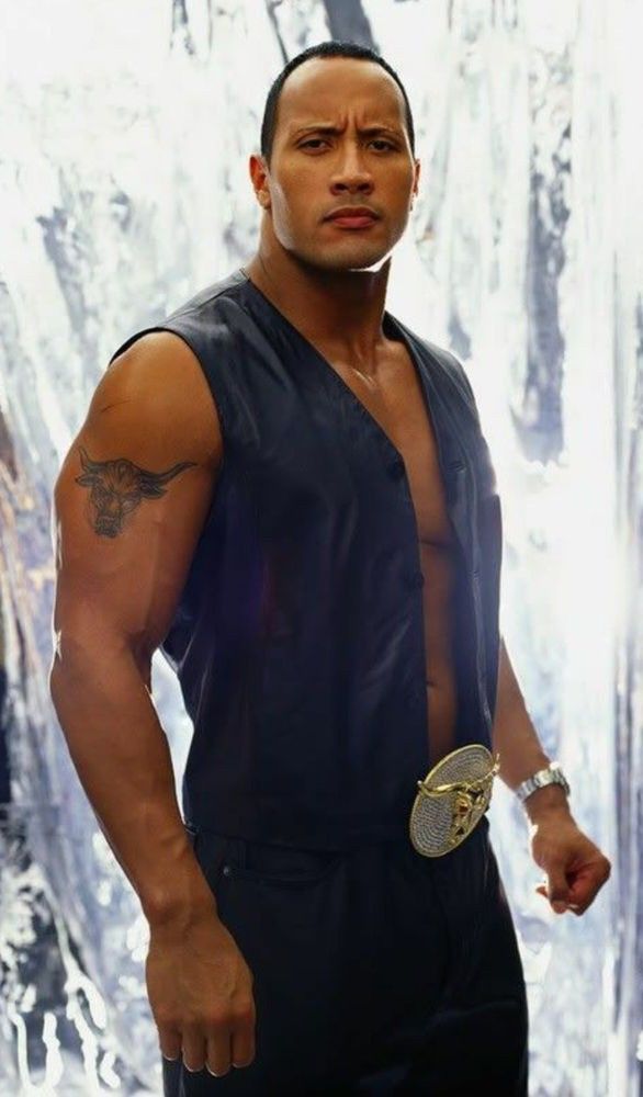 the rock dwayne johnson then 