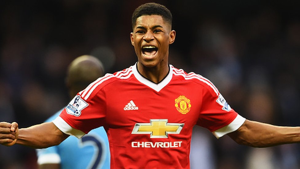 Marcus Rashford Then and Now