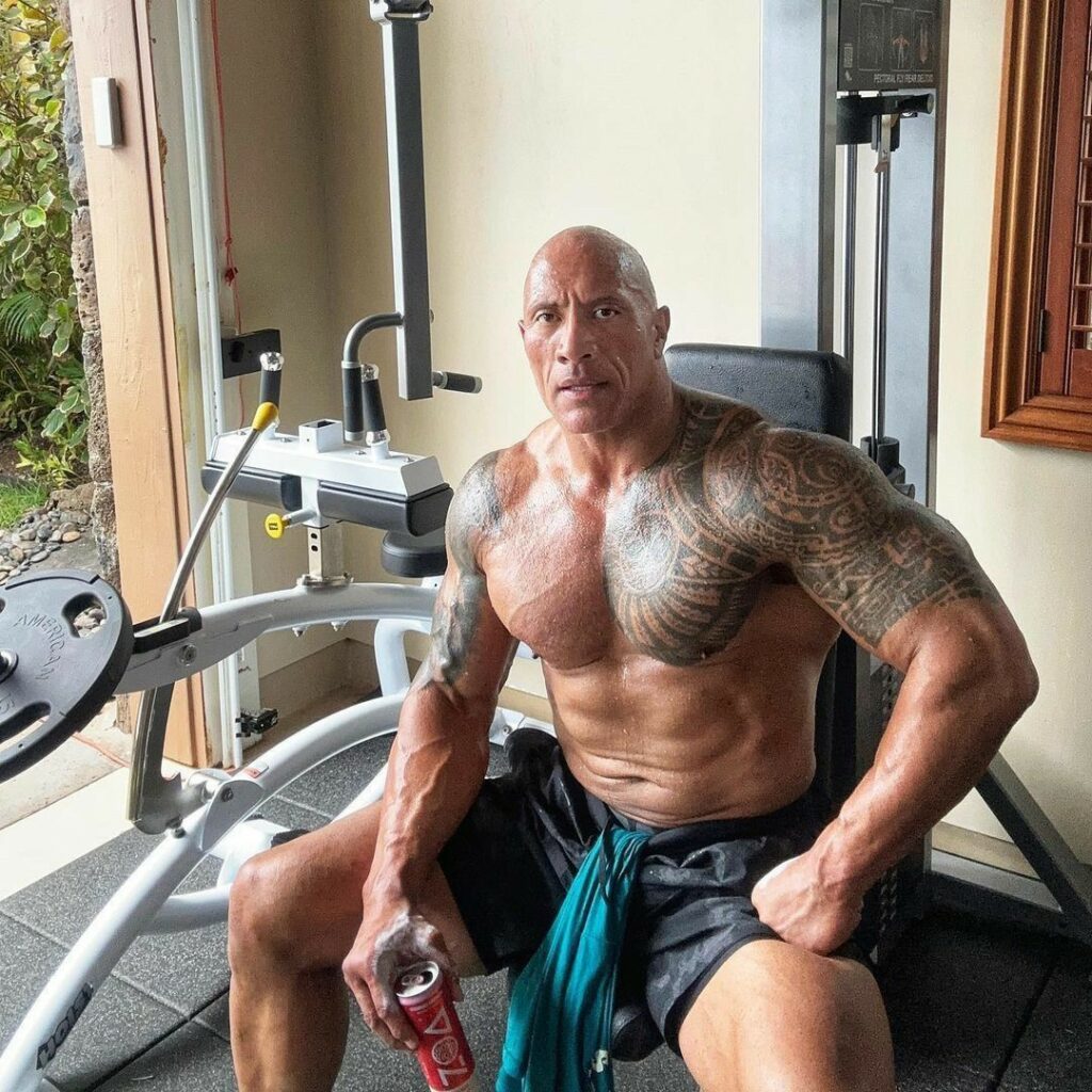 the rock dwayne johnson Now 