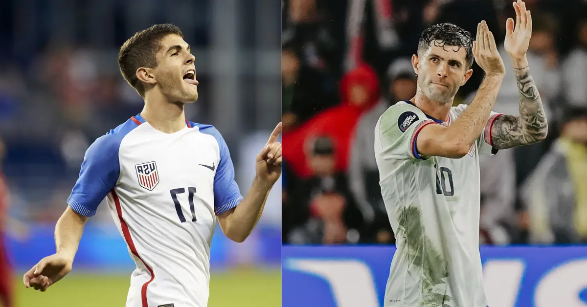 Christian Pulisic Then and Now