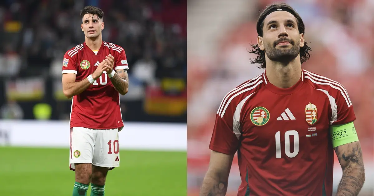 Dominik Szoboszlai Then and Now