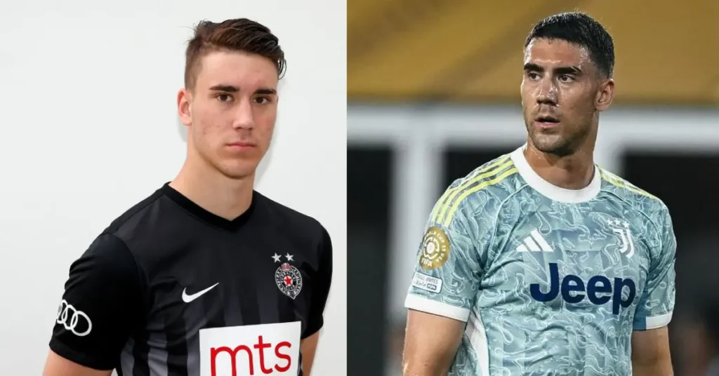 Dusan Vlahović Then and Now