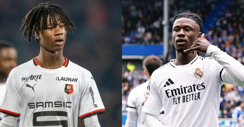 Eduardo Camavinga Then and Now
