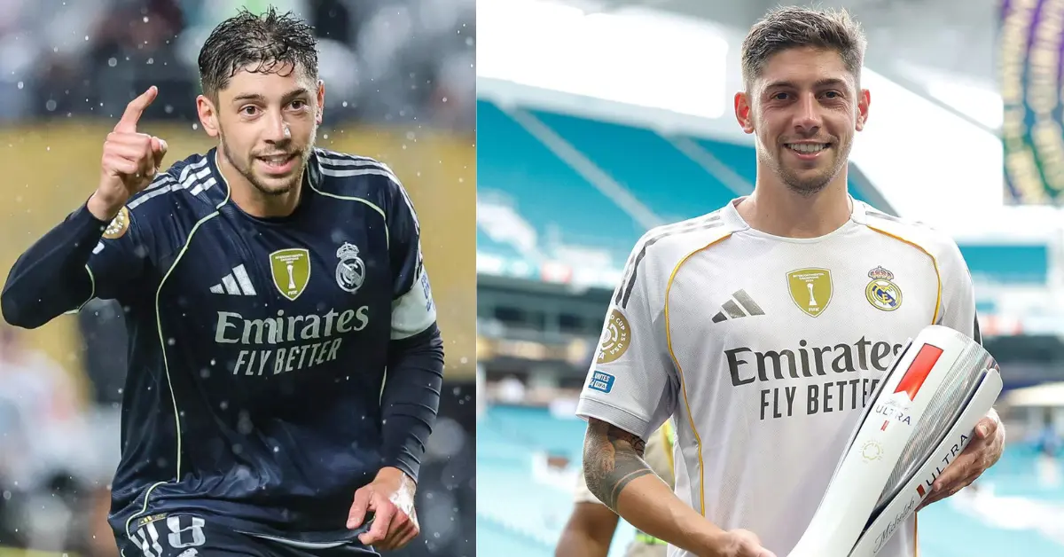 Federico Valverde Then and Now