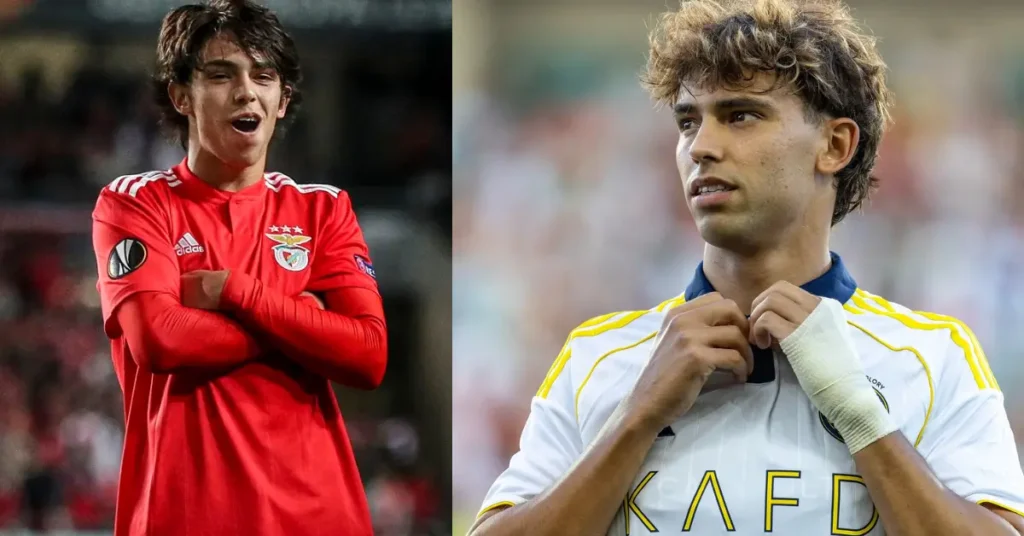 João Félix Then and Now