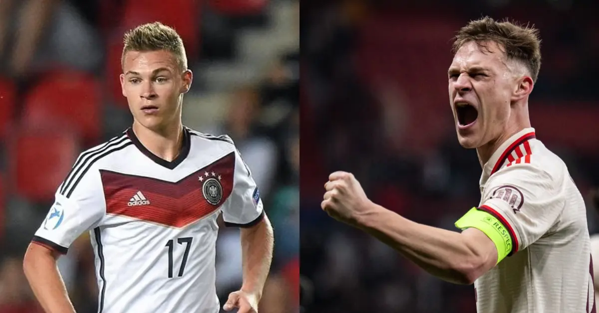 Joshua Kimmich Then and Now
