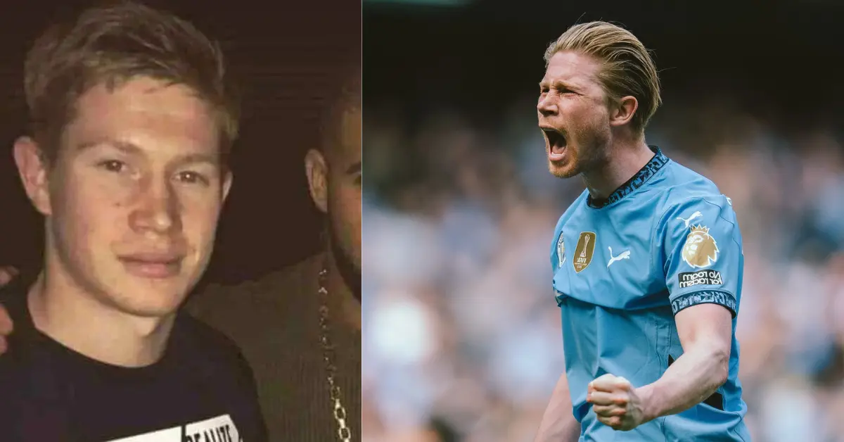 Kevin De Bruyne Then and Now