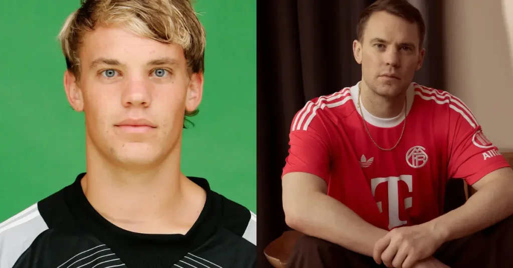 Manuel Neuer Then and Now