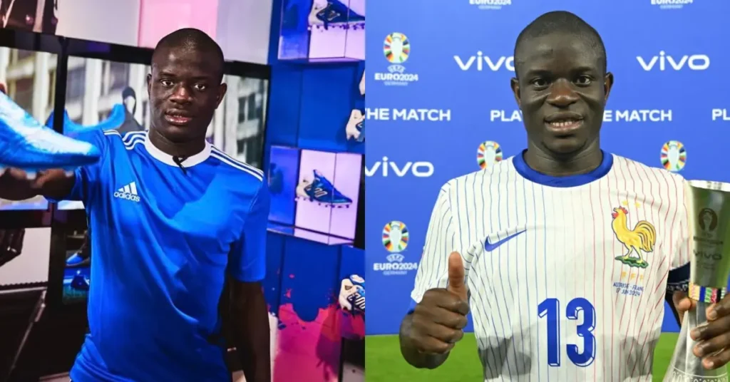 N’Golo Kanté Then and Now