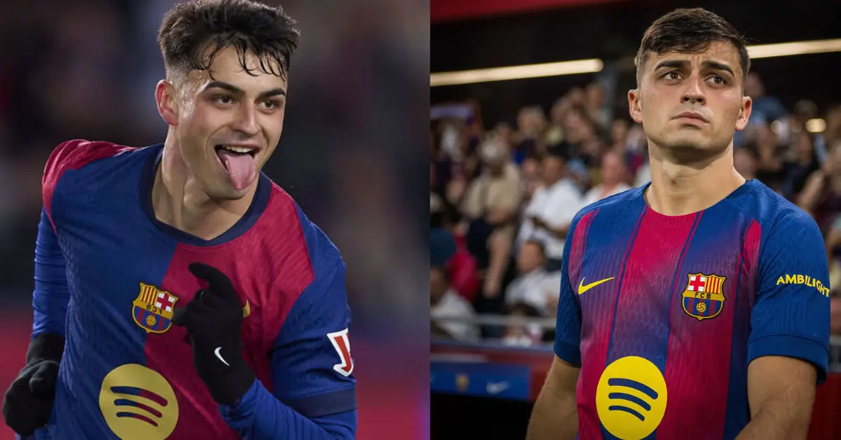 Pedri Then and Now
