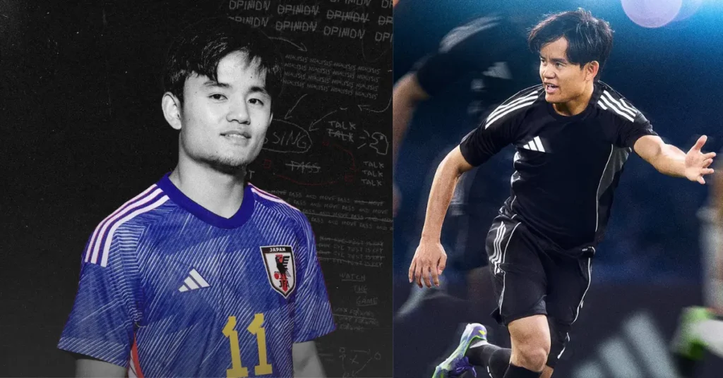 Takefusa Kubo Then and Now