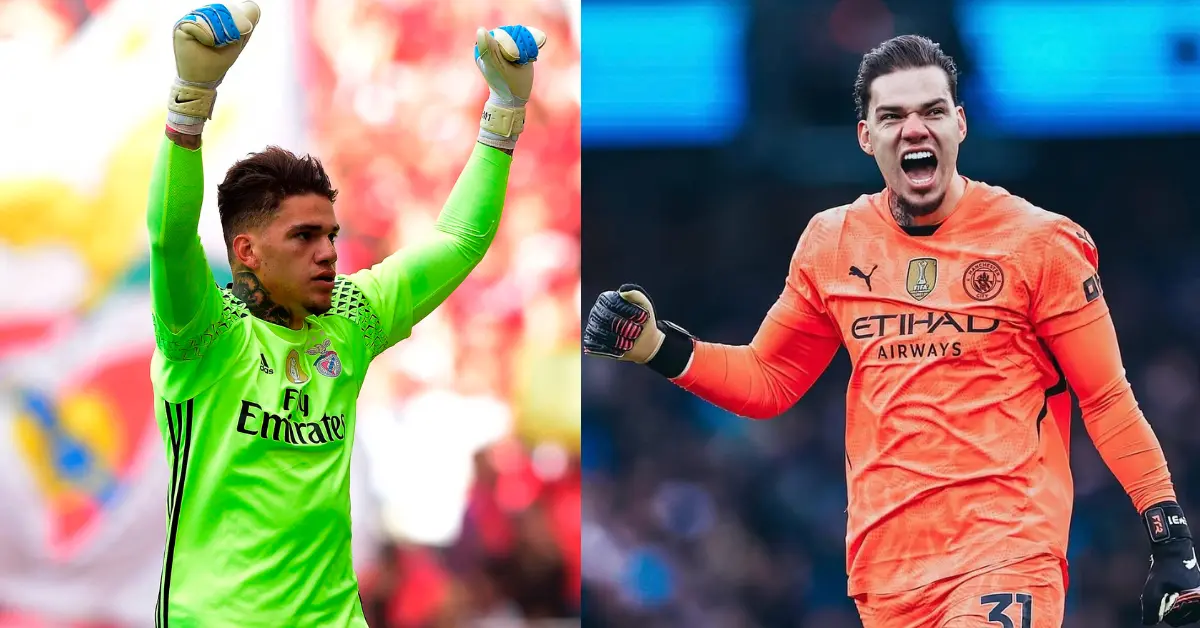 Ederson Then and Now