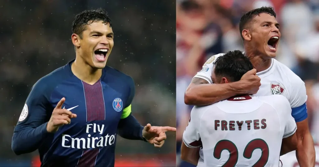 Thiago Silva Then and Now