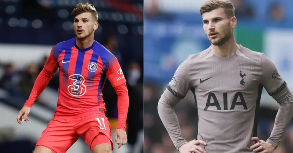 Timo Werner Then and Now