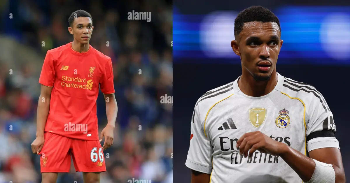 Trent Alexander-Arnold Then and Now