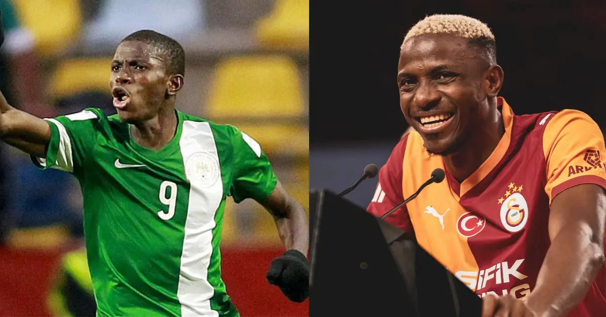 Victor Osimhen Then and Now