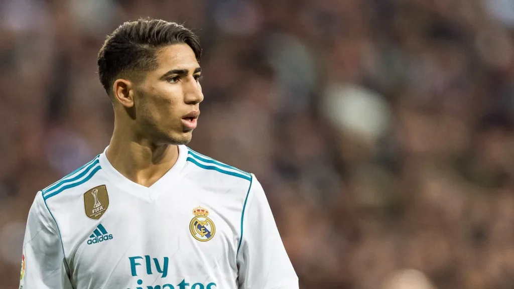 Achraf Hakimi Then and Now