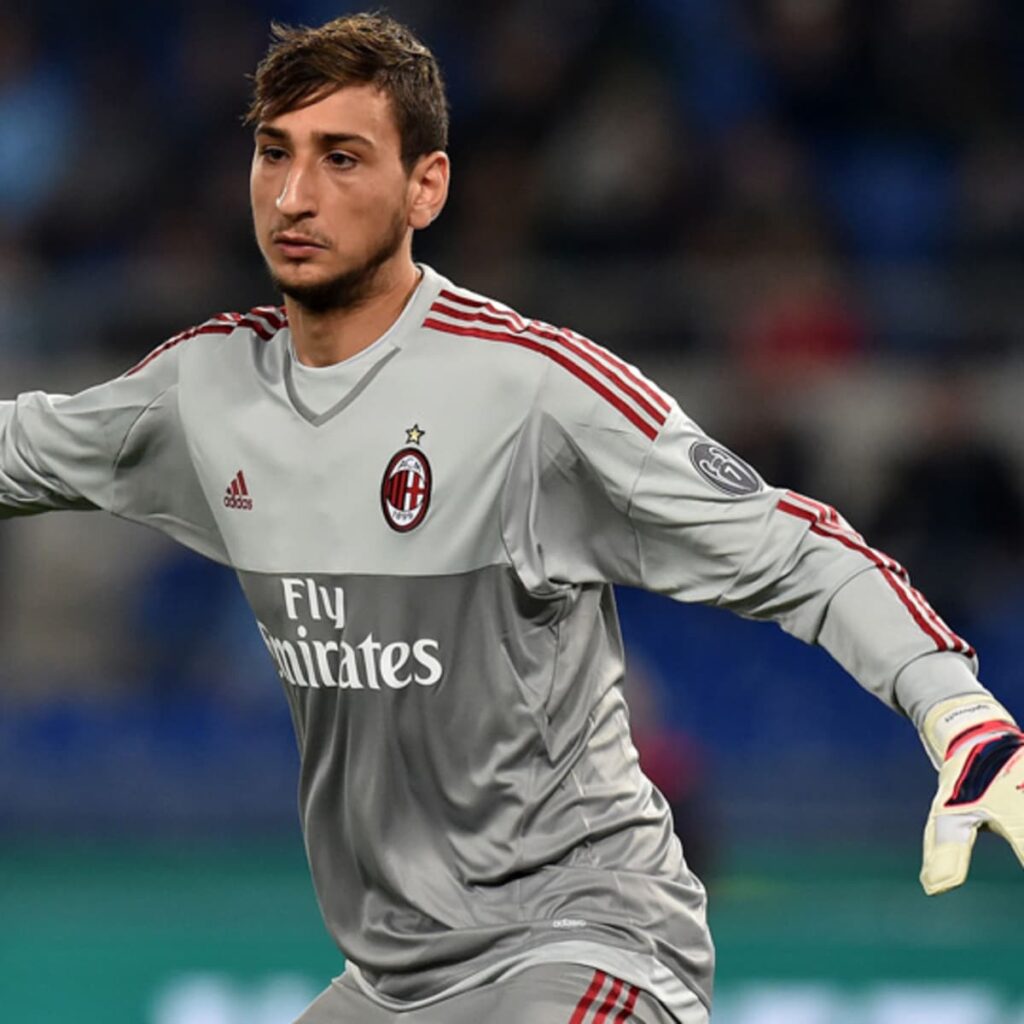 Gianluigi Donnarumma Then and Now