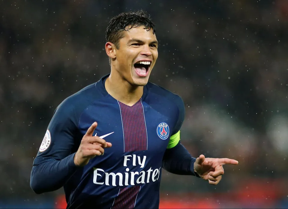 Thiago Silva Then and Now